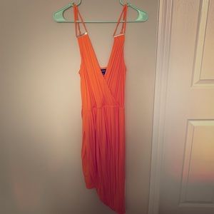 Orange Party Dress
